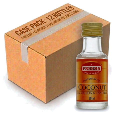 Preema Coconut Flavouring Essence 28ML (Case of 12)