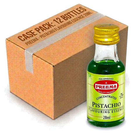 Preema Pistachio Flavouring Essence 28ML (Case of 12)