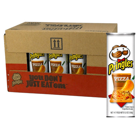 Pringles Pizza Crisps 5.5Oz (Case of 14)