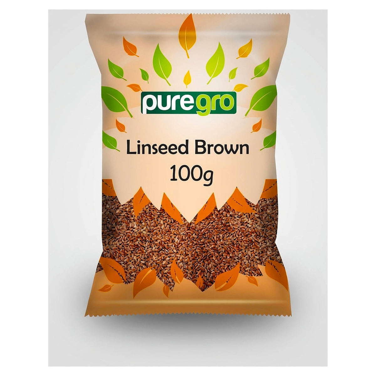 Puregro Brown Linseed 100g