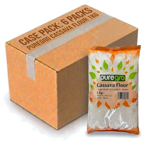 Puregro Cassava Flour 1KG (Case of 6)