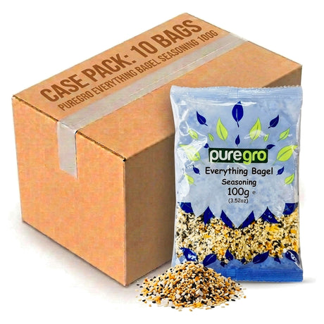 Puregro Everything Bagel Seasoning 100G (Case of 10)