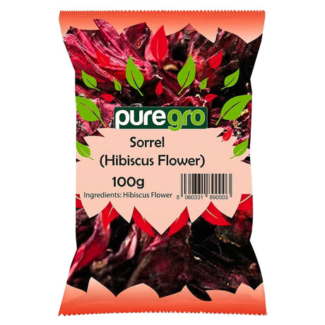 Puregro Sorrel (Hibiscus Flower) 100G