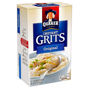 Quaker Instant Grits Original 12Oz