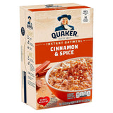 Quaker Instant Oatmeal Cinnamon & Spice 15.1Oz (430G)
