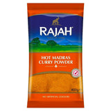 Rajah Hot Madras Curry Powder 400G
