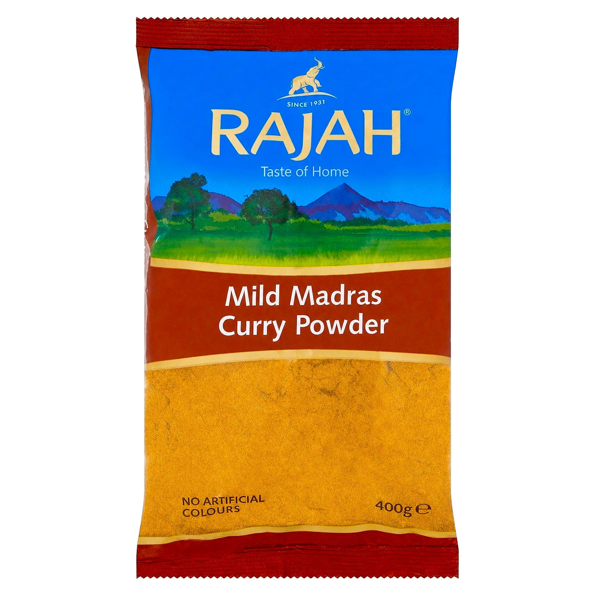 Rajah Mild Madras Curry Powder 400G