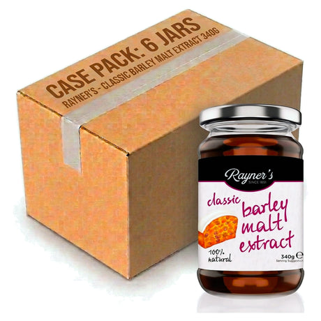 Rayner's Classic Barley Malt Extract 340G (Case of 6)