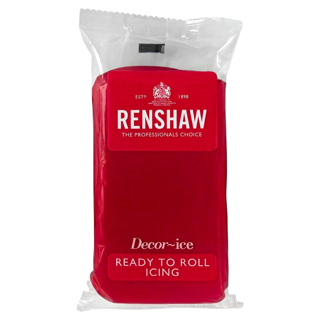 Renshaw Decor-Ice Ruby Red 250G