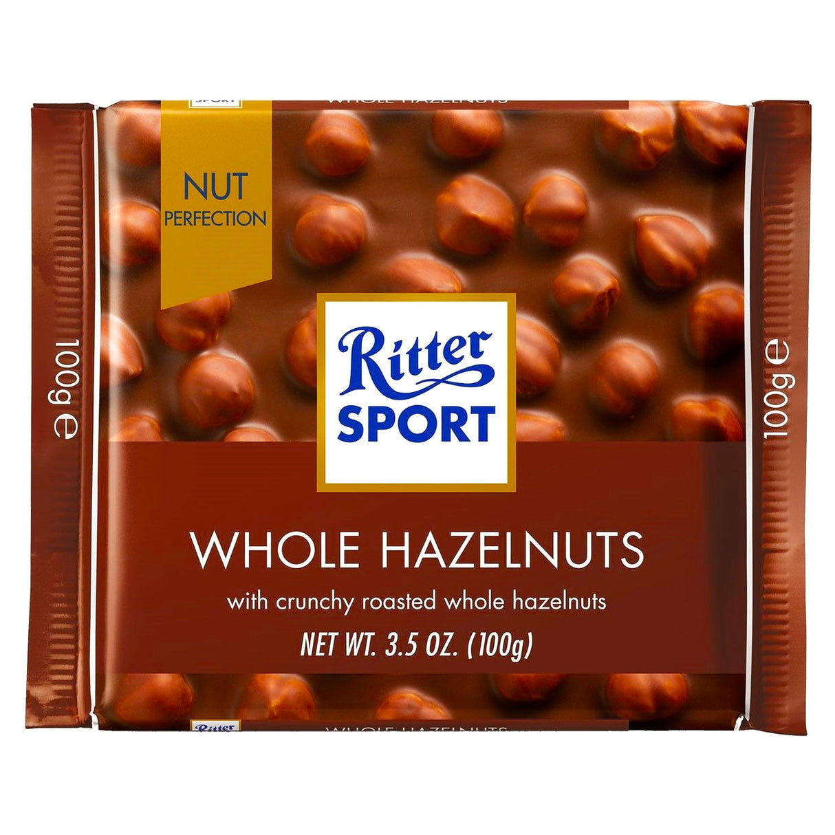 Ritter Sport Milk Whole Hazelnuts 100G