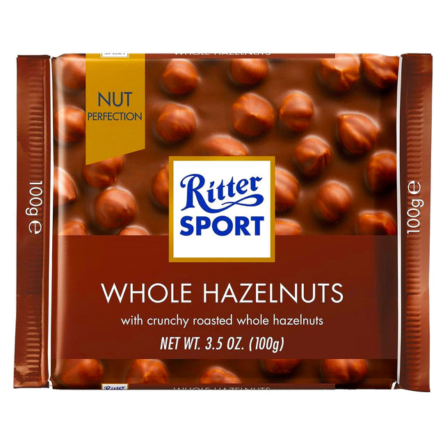 Ritter Sport Milk Whole Hazelnuts 100G