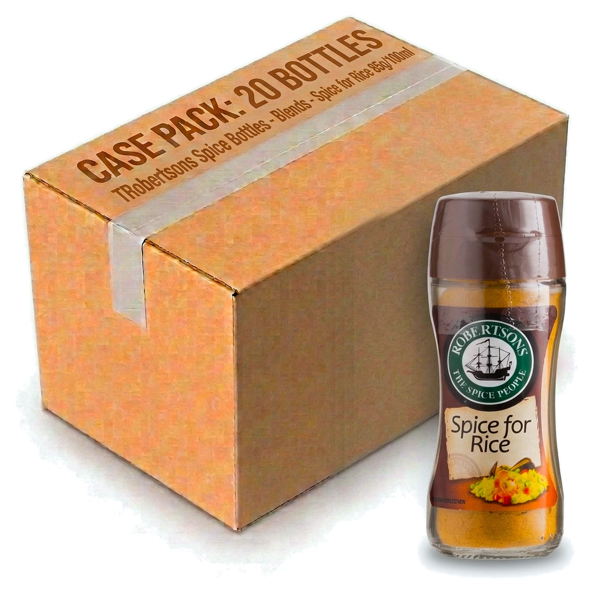 Robertsons Spice Bottles - Blends - Spice For Rice 85g/100ml (Case of 20)