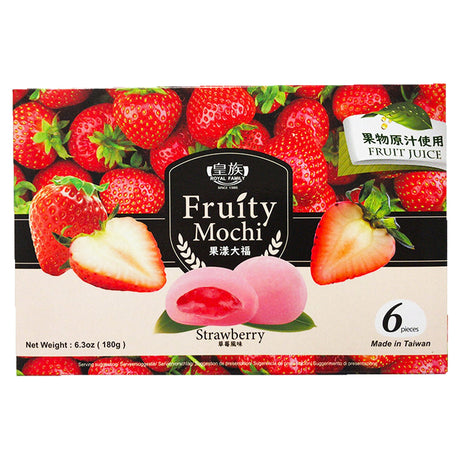Royal Family Fruity Mochi-Strawberry 180G **Expiry Jun 2026**