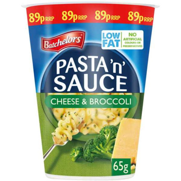 Batchelor's Pasta N Sauce Pot Cheese & Broccoli 65G (Case of 6)