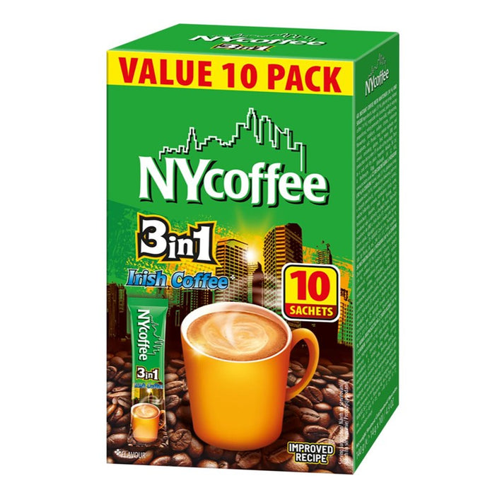 NY Coffee Irish Latte 10pk (140G) (Case of 10)