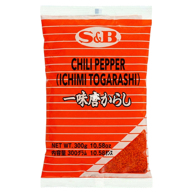S&B Chili Pepper Marco Polo Ichimi Togarashi 300G