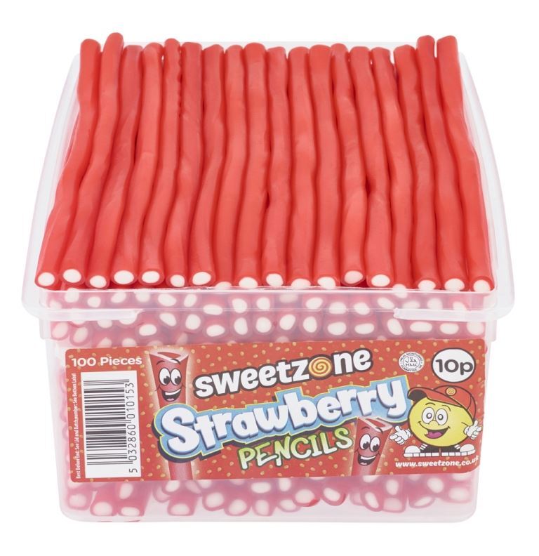 Sweetzone Strawberry Pencils 1.1KG
