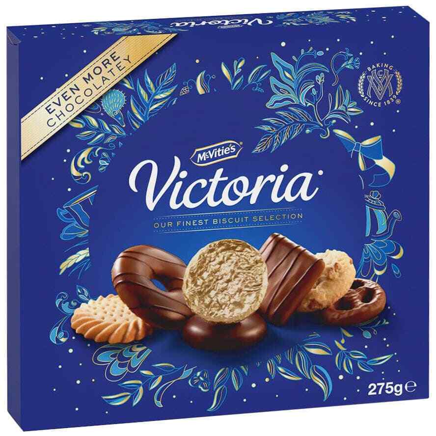 McVities Victoria Chocolate Biscuit Assortment 275G (Case of 8)