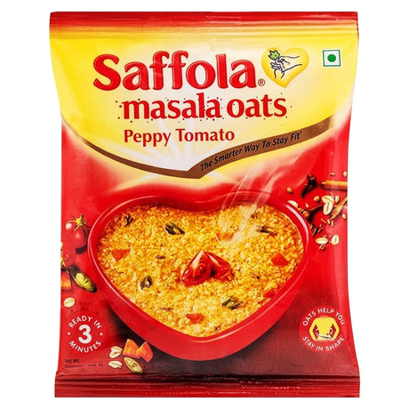 Saffola Masala Oats Peppy Tomato 38G **Expiry Mar 2026**