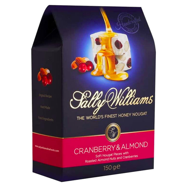 Sally Williams Cranberry & Almond Nougat 150G