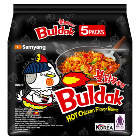 Samyang Hot Chicken Ramen (140g X 5) Multipack