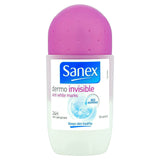 Sanex Dermo Invisible Roll-On Deodorant 50Ml