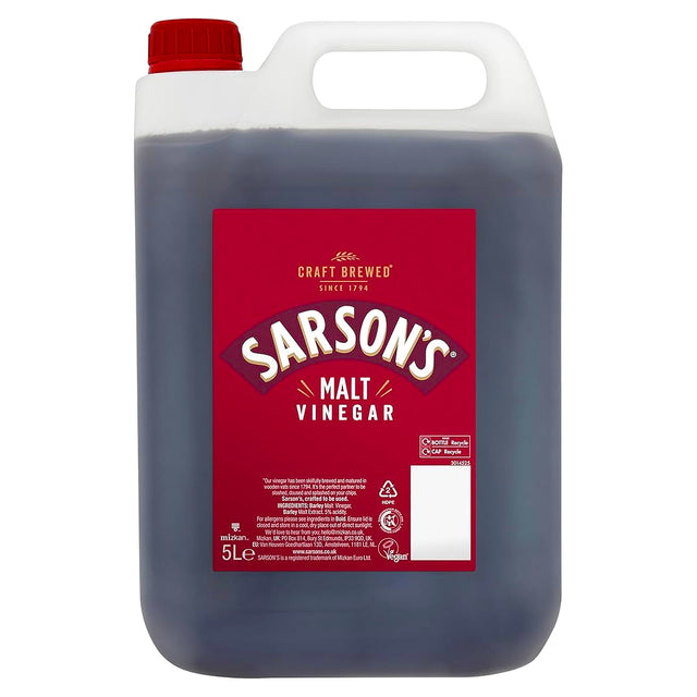 Sarsons Malt Vinegar 5lt