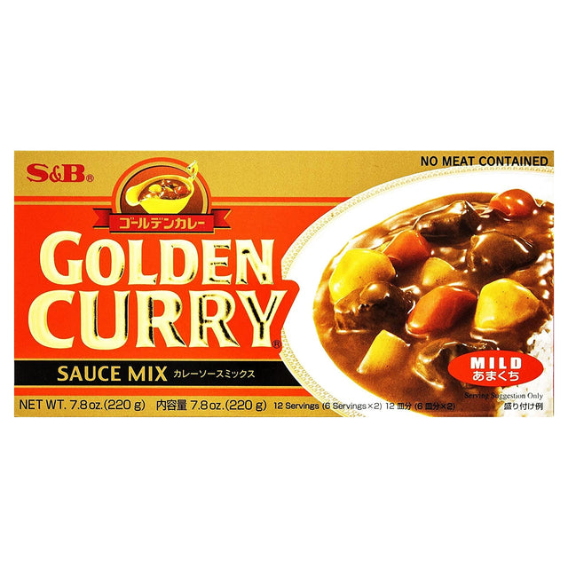S&B Golden Curry Mild 220G