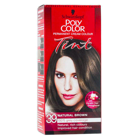 Schwarzkopf Poly Color Tint 39 Natural Light Brown Single