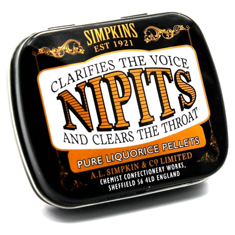 Simpkins Nipits Pure Liquorice Pellets 12G