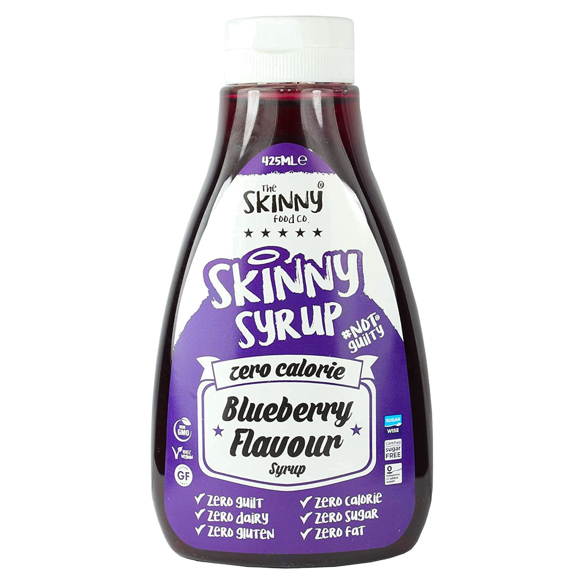 Skinny Syrup Zero Calorie Blueberry Sugar Free 425Ml