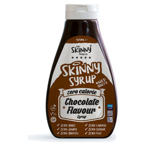 Skinny Syrup Zero Calorie Chocolate Flavour Sugar Free Skinny 425Ml