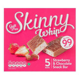 Skinny Whip Strawberry & Chocolate Snack Bar Guilt Free 5X25G