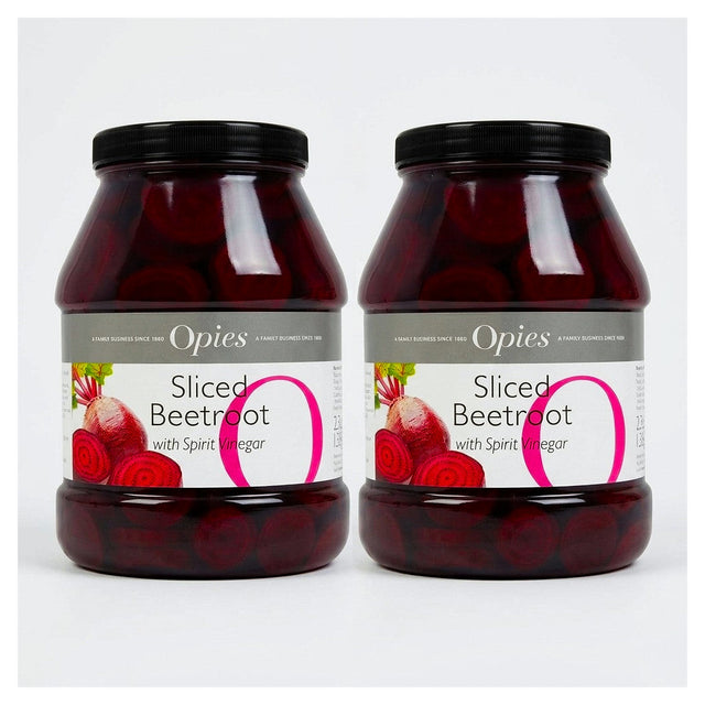 Sliced Beetroot in Vinegar 2.3kg Traditional UK Pickled Vegetable Pack of 2