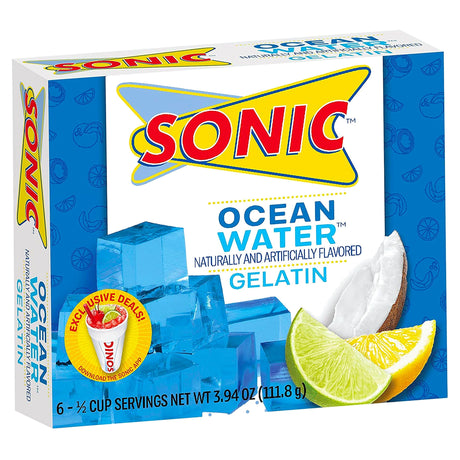 Sonic Gelatin Ocean Water 3.94Oz