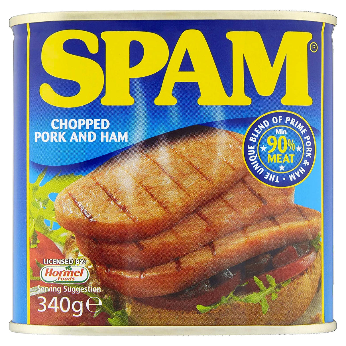 Spam Chopped Pork And Ham 340G