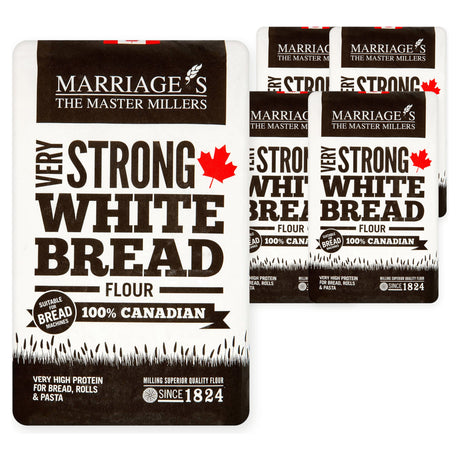 Marriages Millers Very Strong White 100% Canadian 1.5KG (Case of 5)