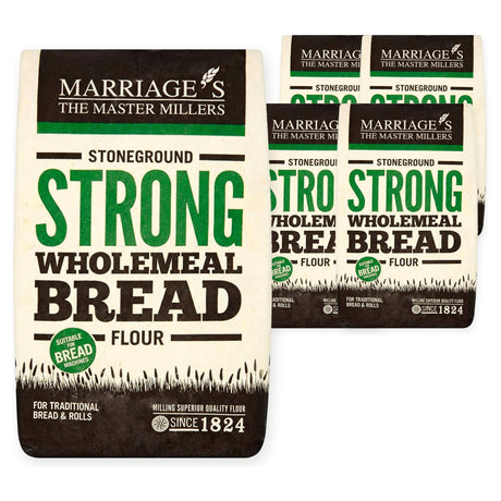 Marriages Strong Stoneground Wholemeal 1.5KG (Case of 5)