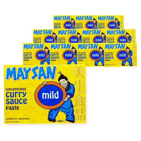 Maysan Mild Curry Sauce Paste 448G (Case of 12)