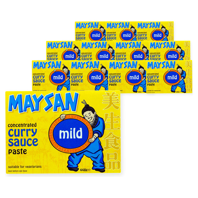 Maysan Mild Curry Sauce Paste 448G (Case of 12) – case pack
