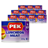 PEK Pork Luncheon Meat 200G (Case of 12) – case pack