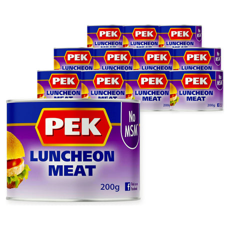 PEK Pork Luncheon Meat 200G (Case of 12)