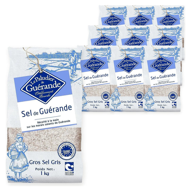 Celtic Sea Salt/Sel De Guerande 1kg Coarse (Case of 10) – case pack