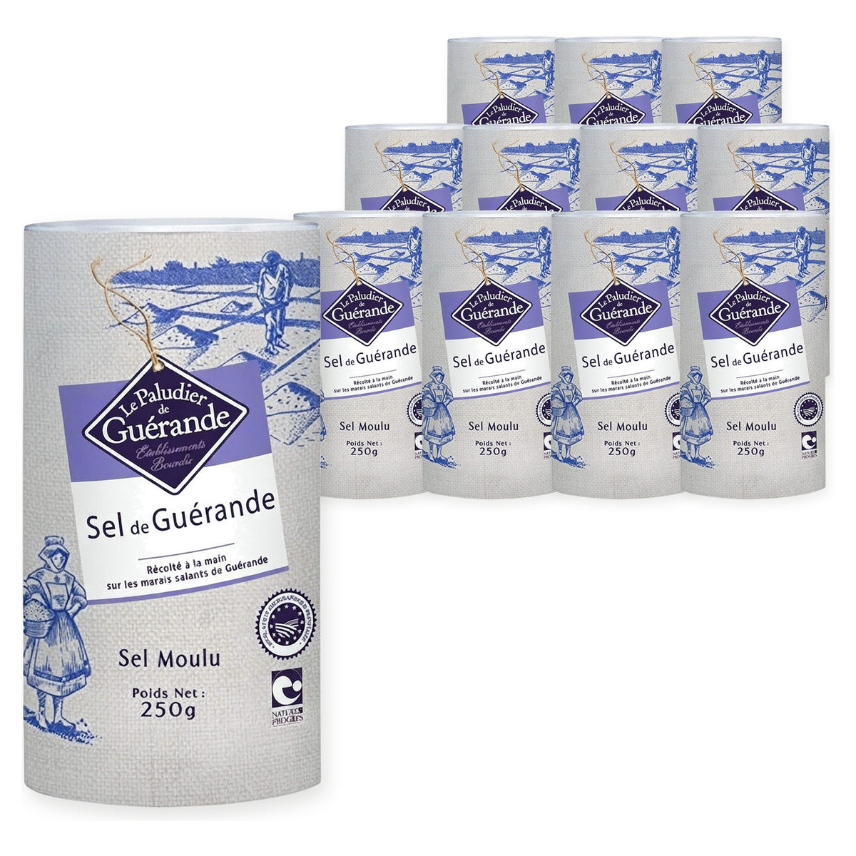 Celtic Sea Salt/Sel De Guerande Shaker 250G (Case of 12) – case pack