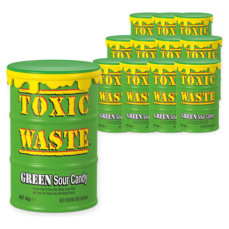 Toxic Waste Green Drum 42G (Case of 12)