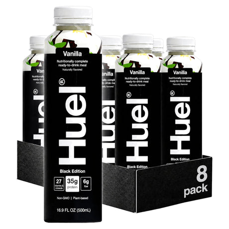 Huel Black Edition Vanilla 500ML (Case of 8)