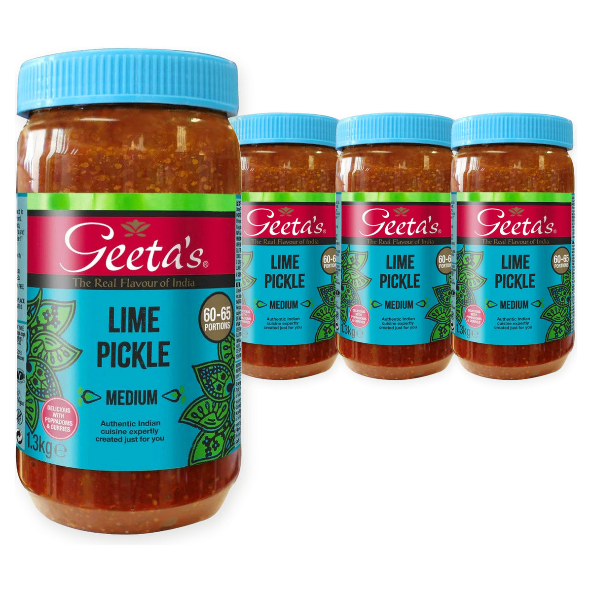 Geeta's Lime Pickle 1.3KG (Case fo 4) – case pack