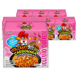 Paldo Volcano Carbonara Chicken Noodle 130G (Case of 8) – case pack