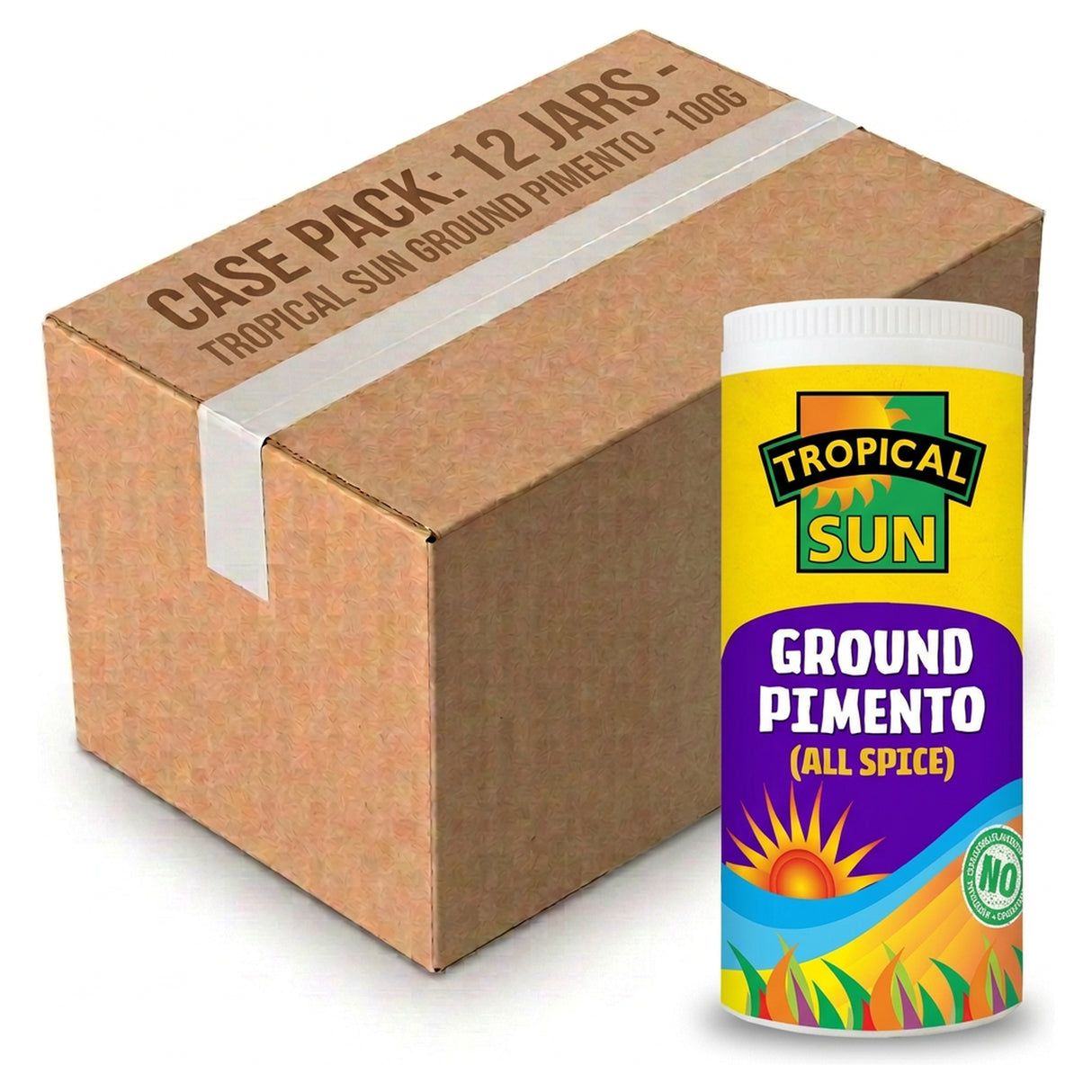 Tropical Sun Ground Pimento 100G (Case of 12)