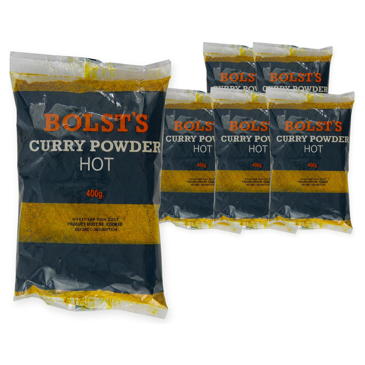 Bolst's Hot Curry Powder 400G (Case of 6) – case pack